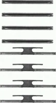 Accessory Kit, disc brake pad (K0022)