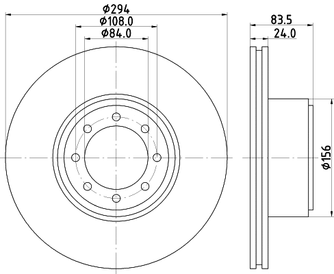Brake Disc (54753)