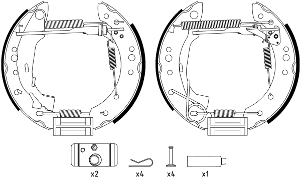 Brake Shoe Set (R1100)