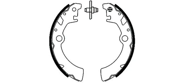 Brake Shoe Set (H9120)