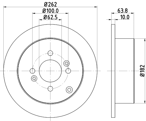 Brake Disc (54613)