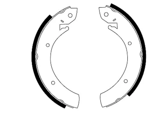 Brake Shoe Set (H8005)
