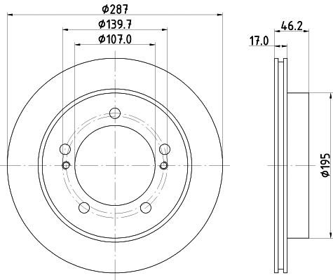 Brake Disc (50211)