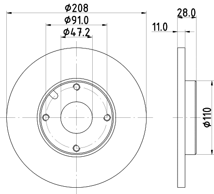 Brake Disc (50803)