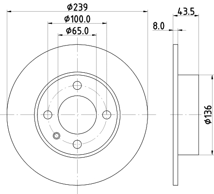 Brake Disc (53904)