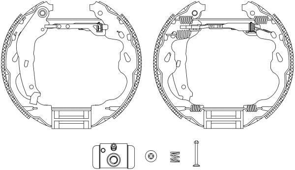 Brake Shoe Set (R1285)