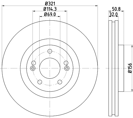 Brake Disc (55217)