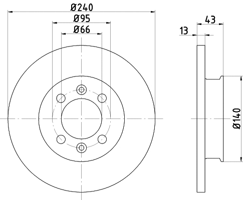 Brake Disc (52901)