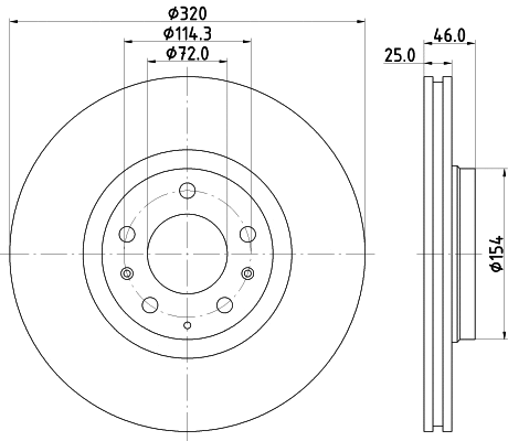 Brake Disc (54663)