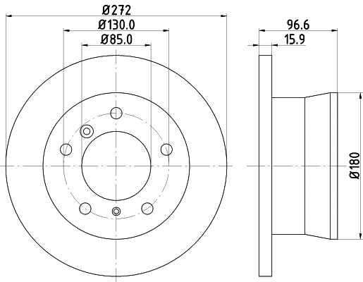 Brake Disc (54376)