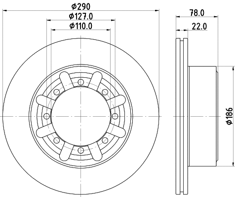 Brake Disc (56223)