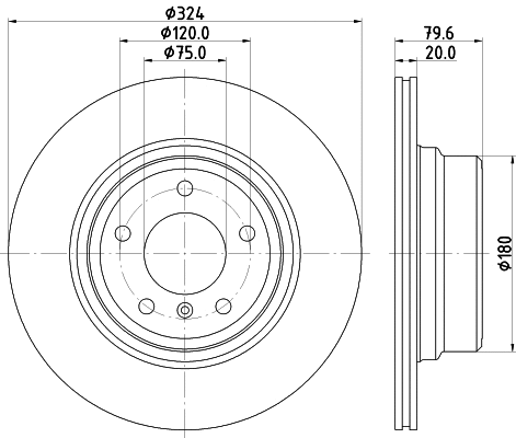 Brake Disc (54463)
