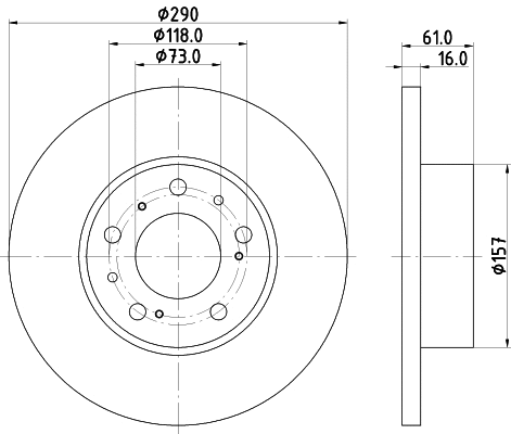 Brake Disc (50903)