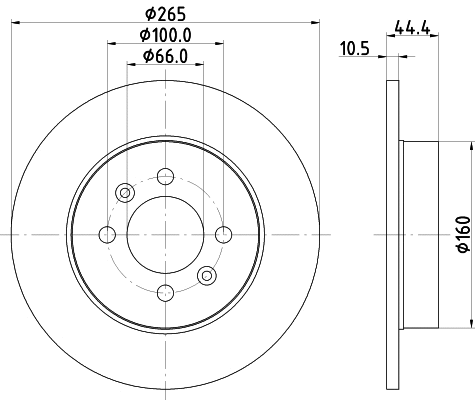 Brake Disc (52810)