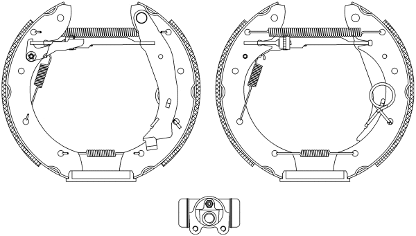 Brake Shoe Set (R0700)