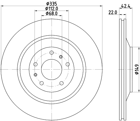 Brake Disc (54770)