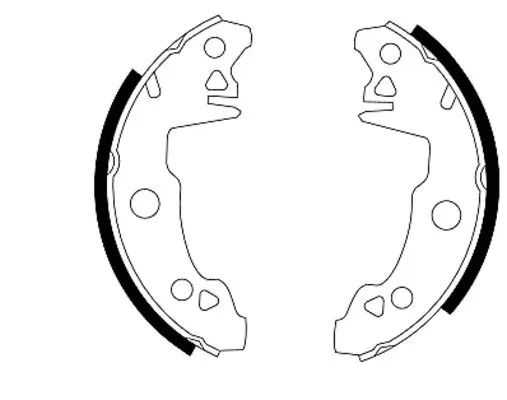 Brake Shoe Set (H1044)