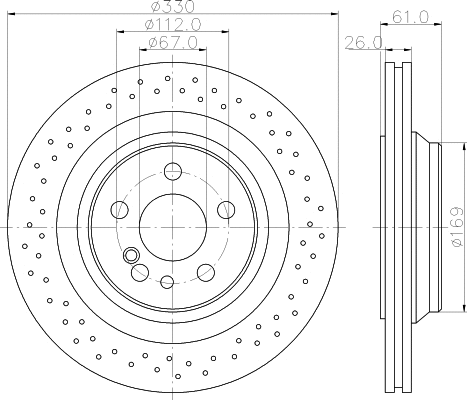 Brake Disc (54243)