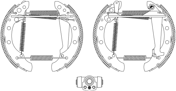 Brake Shoe Set (R1321)
