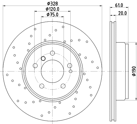 Brake Disc (65028)