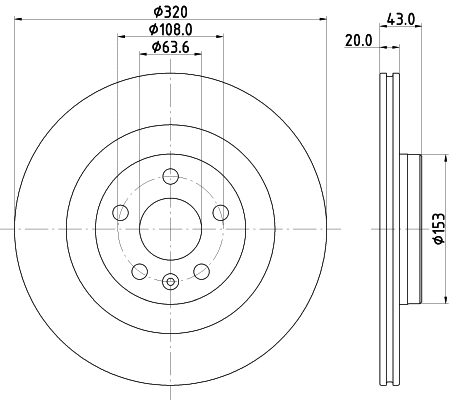 Brake Disc (56097)