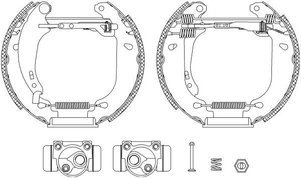 Brake Shoe Set (R0995)