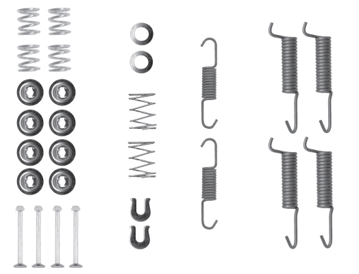 Accessory Kit, parking brake shoes (X0290)
