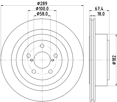 Brake Disc (54736)