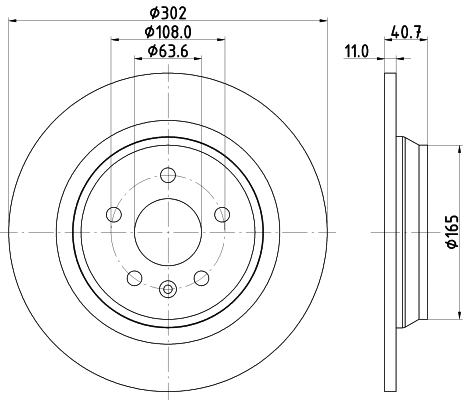 Brake Disc (54629)