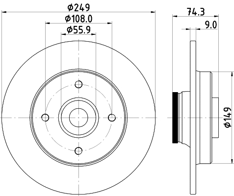 Brake Disc (54941)