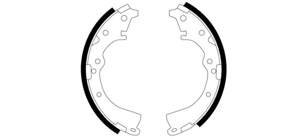 Brake Shoe Set (H8170)