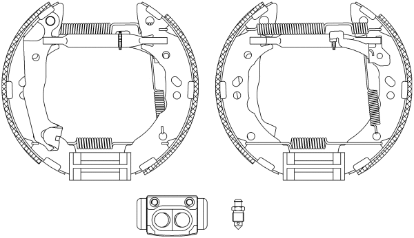 Brake Shoe Set (R1332)