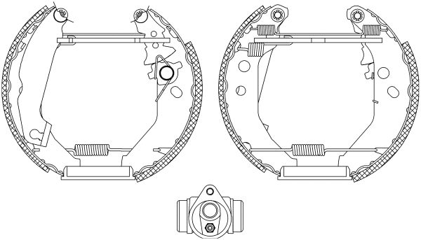 Brake Shoe Set (R0925)