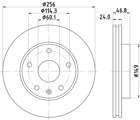 Brake Disc (54556)