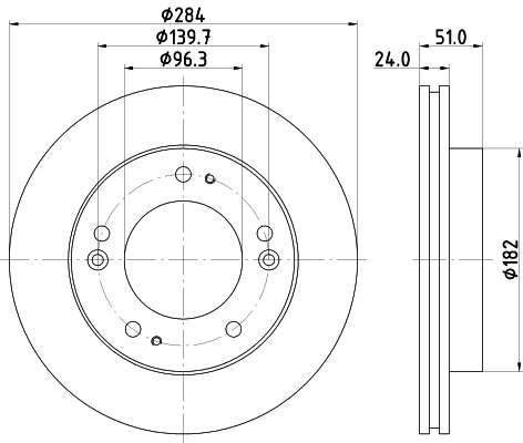 Brake Disc (50308)