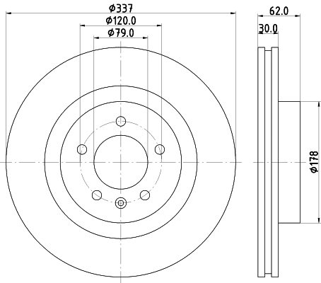 Brake Disc (54346)