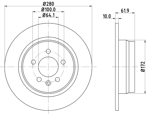 Brake Disc (50300)