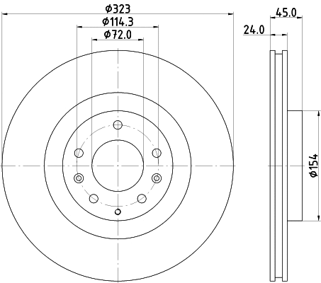 Brake Disc (54744)