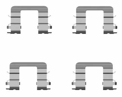 Accessory Kit, disc brake pad (K0302)