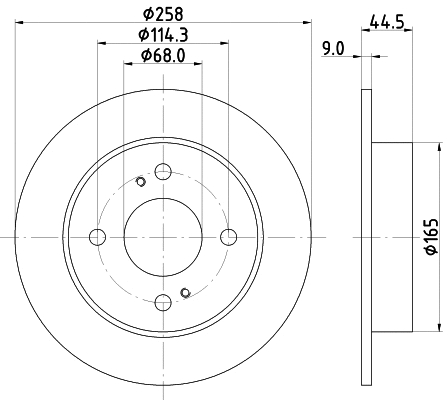 Brake Disc (52313)