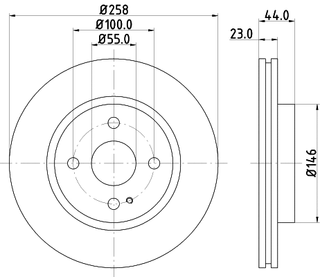 Brake Disc (54668)