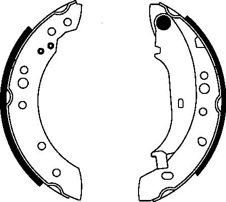 Brake Shoe Set (H1714)