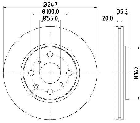 Brake Disc (54419)