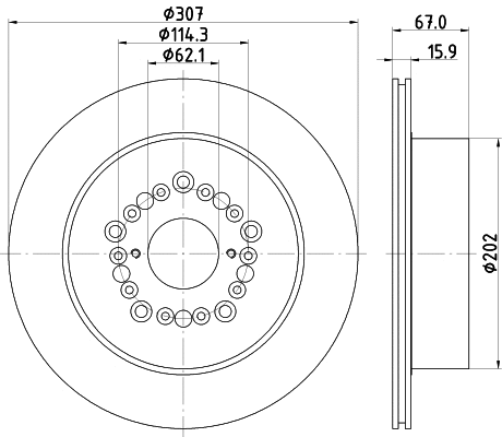 Brake Disc (54504)