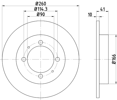 Brake Disc (54127)