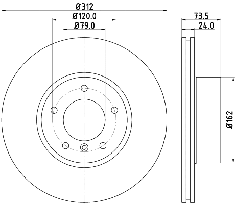Brake Disc (54761)