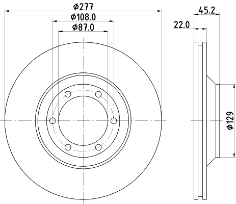 Brake Disc (54494)