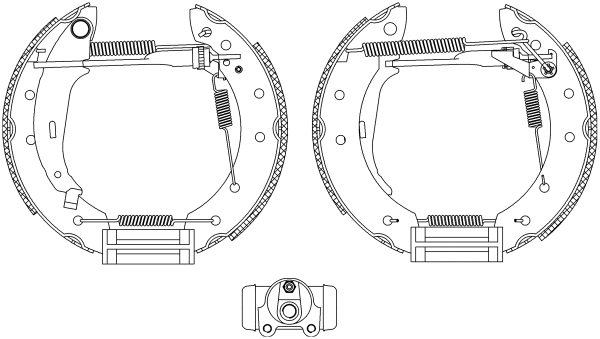 Brake Shoe Set (R0665)