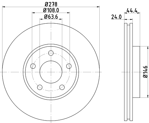 Brake Disc (54248)