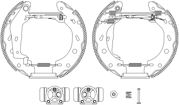 Brake Shoe Set (R1250)